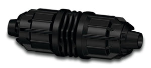 Producten verbindingspijpje pp 16 mm q j 6bar zwart v bevloeiingsslang
