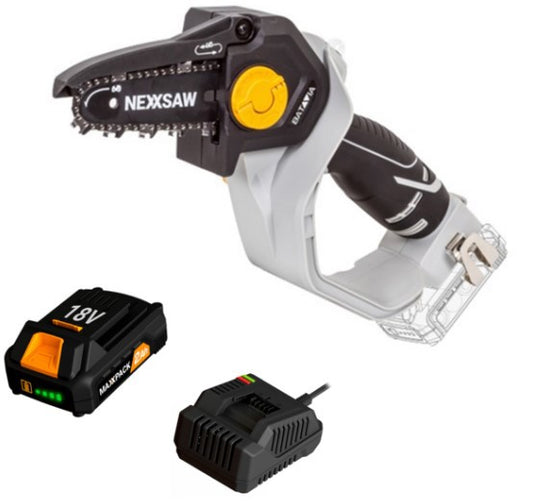 Batavia nexxsaw accu eenhands kettingzaag 18v v3 set