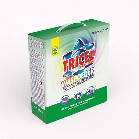 Tricel waspoeder voor wit kleur 45kg