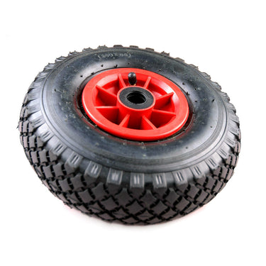 Import producten steekwagenwiel mm 300 4 260x85 2ply velg rood