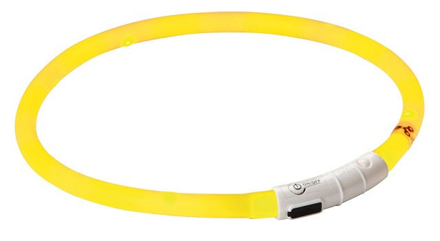 Chargez l'image dans la visionneuse de la galerie, Kerbl producten maxi safe led halsband geel lengte 55 cm
