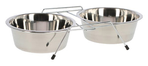 Producten houder voor 2 bakjes incl 2 x bakje van 900 ml