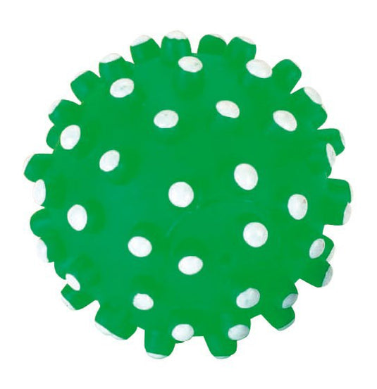 Producten vinyl speelbal ca 12 cm m noppen plus pieper