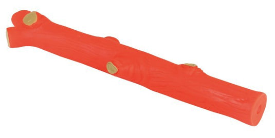 Speelstok vinyl 30 cm bruin