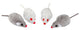 Producten muis grijswit 5cm 4 stuks