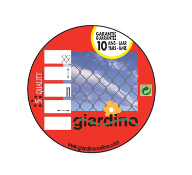 Giardino producten gaas harmonica verzinkt 50 2 0 1 50m x 25m