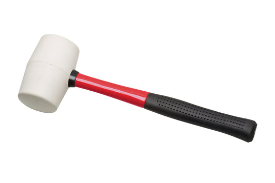 Meister rubberhamer 480gr met fiberglassteel