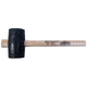 Connex producten rubberhamer 90mm met houten steel