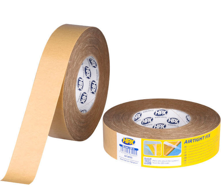 Afbeelding laden in galerijviewer, Hpx producten airtight fix 8900 tape bruin 38mm x 25m
