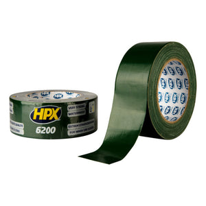 Hpx producten duct tape reparatietape groen 48mm x 25m