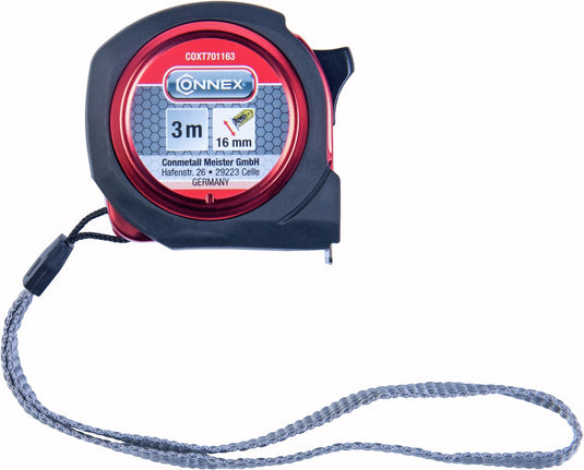 Connex rolmeter 3m abs 16mm euro-ijking - coxt701163