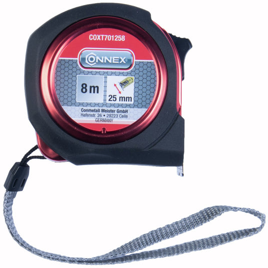 Connex rolmeter 8m abs 25mm euro-ijking - coxt701258