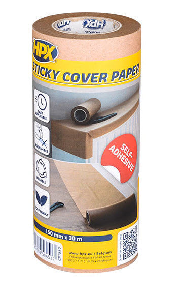 Load image into Gallery viewer, Hpx producten zelfklevend afdekpapier 148mm x 30m
