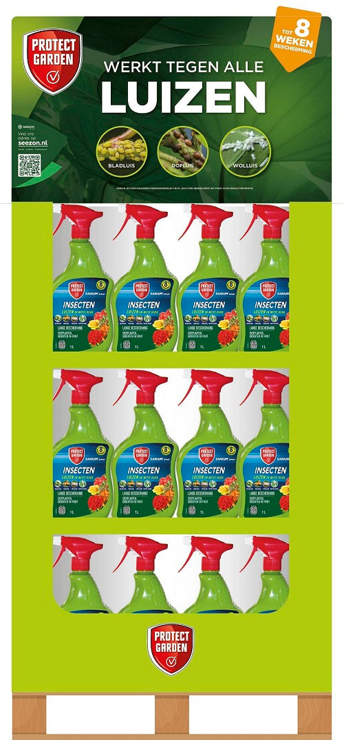 Protect garden producten boxdisplay sanium spray 1l 72st