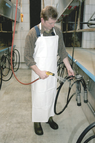 Load image into Gallery viewer, Producten melkschort 80x120cm wit
