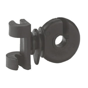 Eider producten klemm fix isolator zwart 50 stuks voor rantsoenpaal