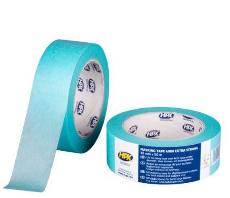 Hpx masking 4900 extra strong lichtblauw 36mm x 50m