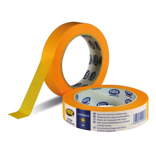Hpx producten afplakband masking tape 4400 oranje 38mm x 50m