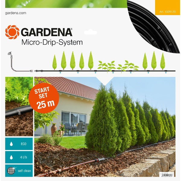 Load image into Gallery viewer, Gardena micro drip system startset s voor 15m rijplanten
