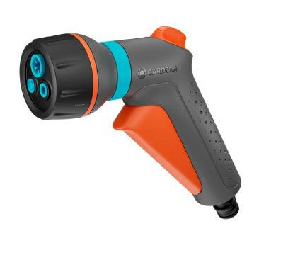 Gardena classic compacte multifunctionele broes (grijs oranje, 18375-20)