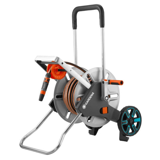 Gardena aquaroll m easy metal slangenwagen set