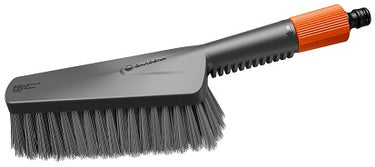 Gardena cleansystem handborstel m soft, met slangaansluiting wasborstel (grijs, 18841-20)