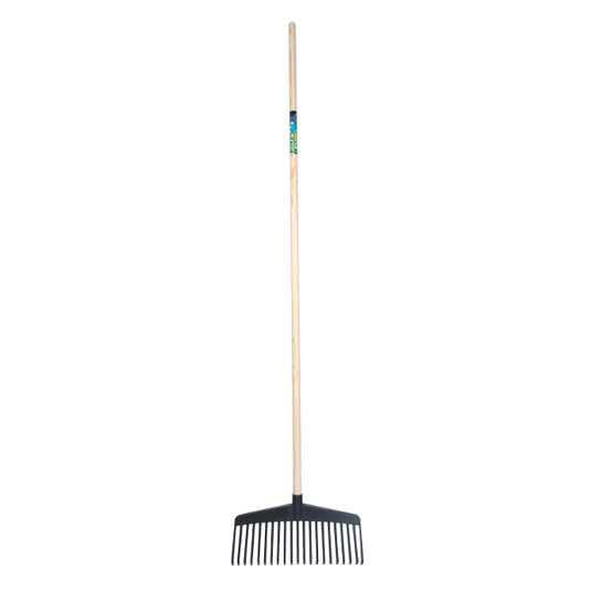 Mm eurotool producten bladhark mm pa 38cm 21 tds zwart met steel 150cm