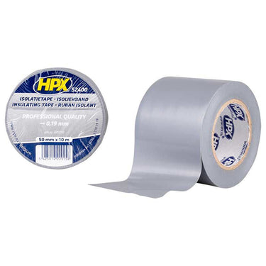 Hpx producten isolatietape 52400 grijs 50mm x 10m