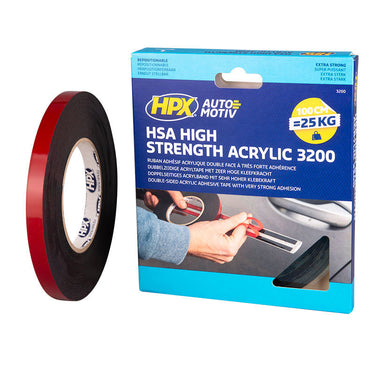 Hpx producten dubbelzijdigte tape hsa high strength acrylic 19mm 10m