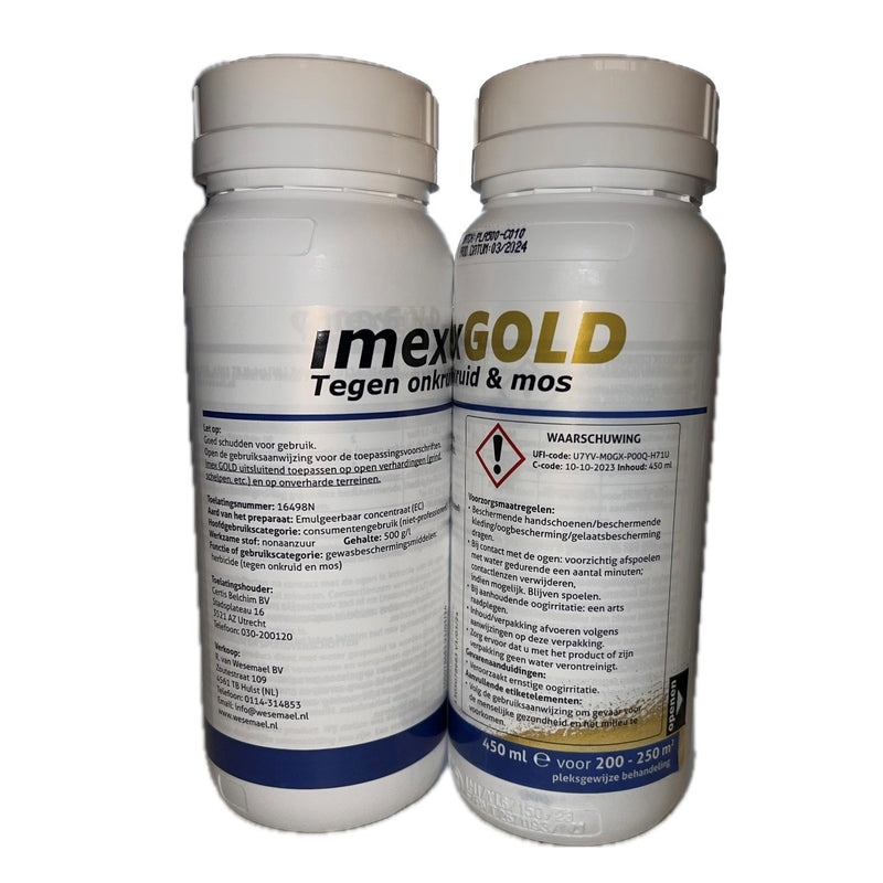 Chargez l'image dans la visionneuse de la galerie, Producten imex gold tegen onkruid en mos 450ml
