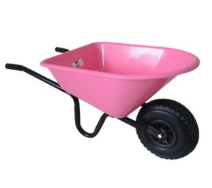 Producten kinderkruiwagen mm roze metaal kunststof