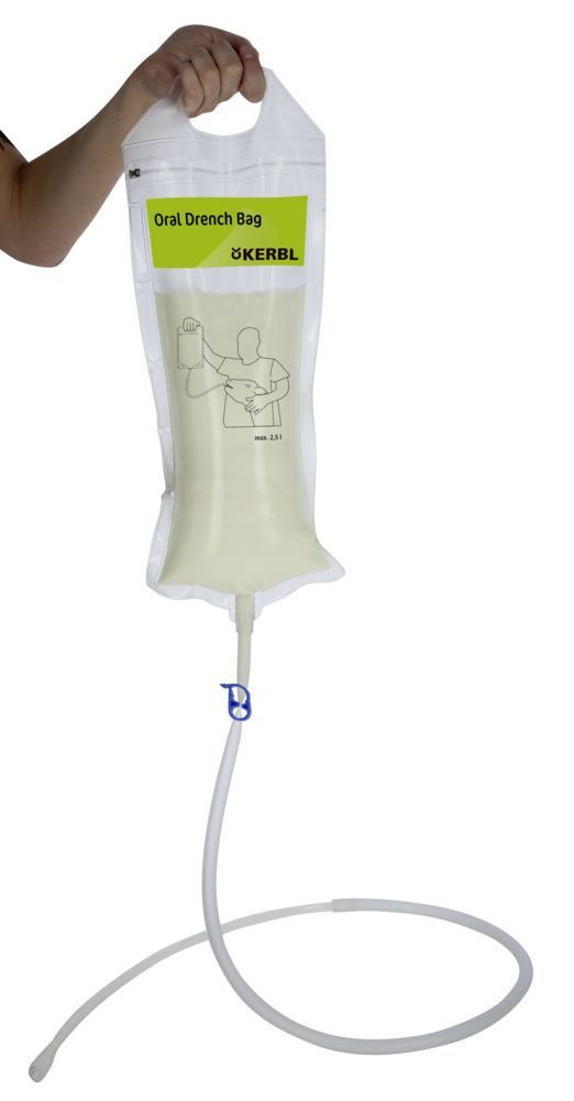 Kalversonde zak met rits