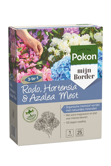 Pokon producten hortensia rhododendron azalea mest 1kg