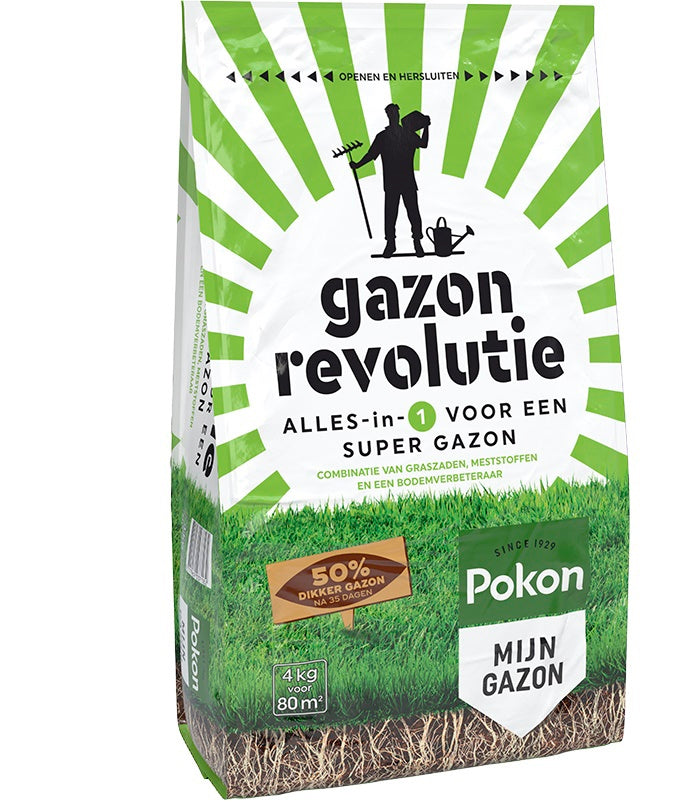 Load image into Gallery viewer, Pokon gazon revolutie 4kg - 722291
