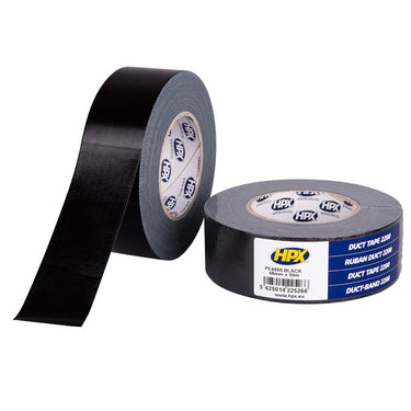 Hpx producten duct tape 2200 zwart 48mm x 50m