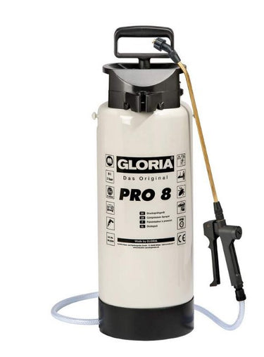 Gloria producten drukspuit pro 8 knst 8 liter oliebestendig