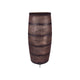 Roto producten regenton slim houten look bruin pluskraan 80l
