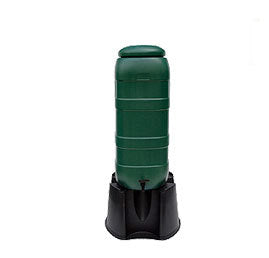 Begreen regenton compl 100 liter groen gratis voet