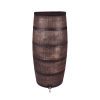 Load image into Gallery viewer, Roto producten regenton slim houten look bruin pluskraan 150l
