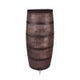 Roto producten regenton slim houten look bruin pluskraan 150l