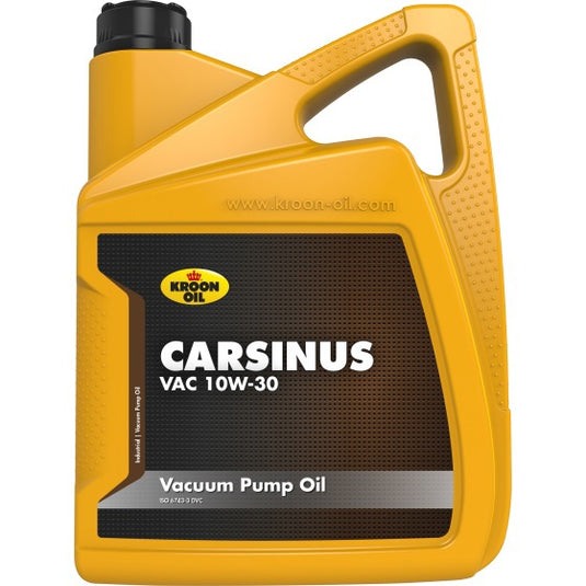 Kroon-oil kroon carsinus vac10w-30 vacuümpompolie 5ltr