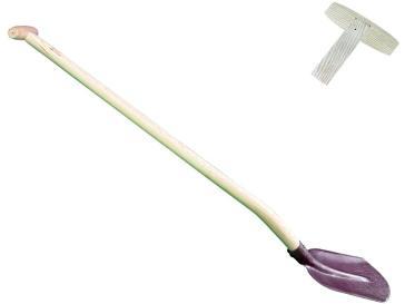 De wit producten schep drents model 1 2 gebogen 000 110cm t steel