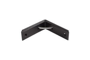 Waelbers producten stoelhoek 70mm zwart p 4st kvp