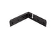 Waelbers producten stoelhoek 85mm zwart p 4st kvp