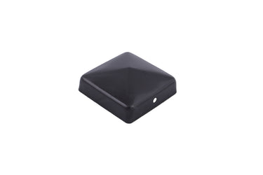 Waelbers producten paalornament piramide 71x71mm zwart