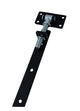Waelbers producten verstelb poortbesl l 800mm zwart