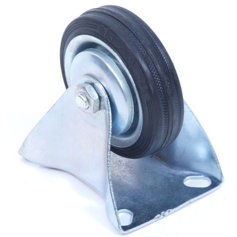 Tarsus Bokwiel 100 mm. zwart