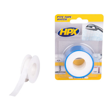 Hpx producten afdichtingstape water blister a 2 st wit 12mm x 12m
