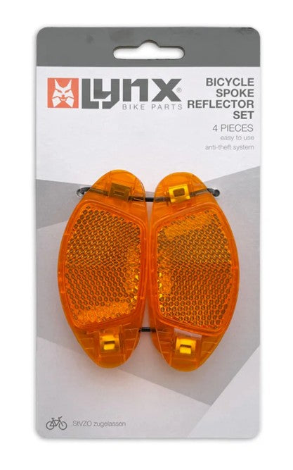 Fiets spaakreflector 4 st.