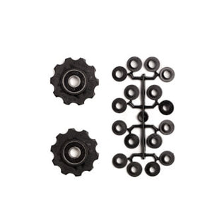 derailleurwieltjes 10 tanden 8S zwart 2 stuks